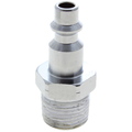 Advanced Technology Products Plug, Chrome-Plated, Industrial, 3/8" Body Size, 1/4" Male NPT 38PIC-N2M